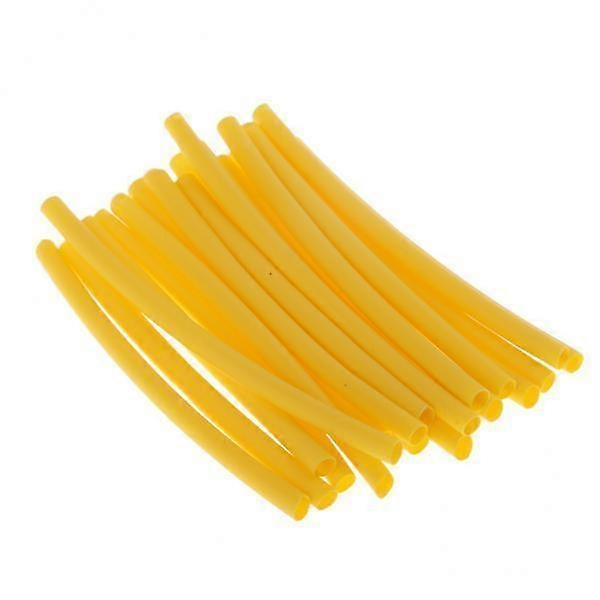 2x 20 stk varmekrympeslange rigg slangehylse krok kobling gummi karpe fiske