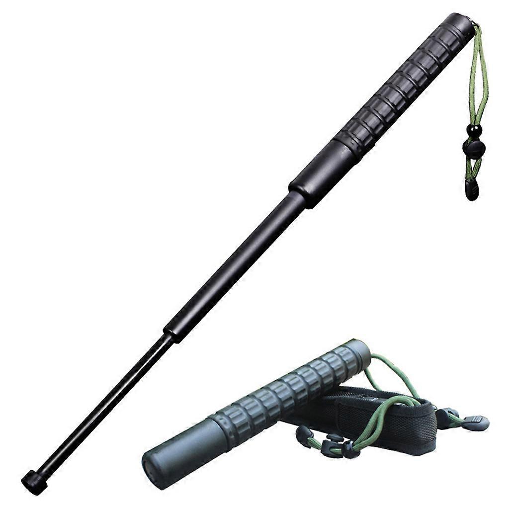 Walking Stick with Self for Protection Tool Telescopic Collapsible Ultralight Hiking Rod for Camping Mountaining Backpac  26cm