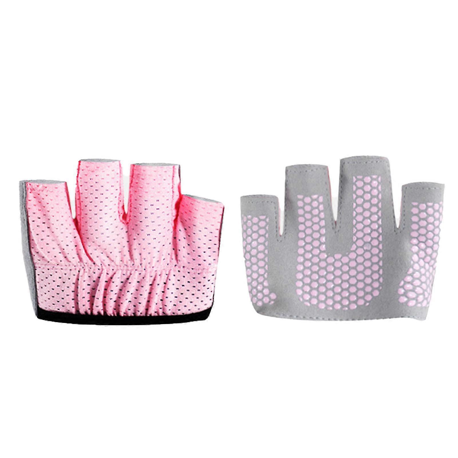 Γυναικεία Micro Yoga Pilates Γάντια Αντιολισθητικά Μινιμαλιστικά Μισά Γάντια 4 Δακτύλων για Fitness Workout