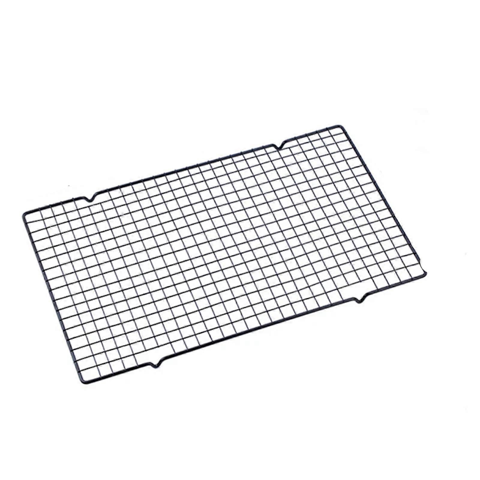 Barbecue Net Stainless Steel Grid - Cake Cooling Rack For Cookies, Drying, Baking Pan For Electric Or Charcoal (L)