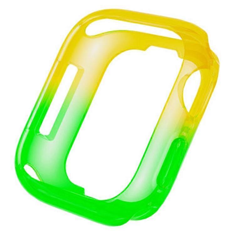 Compatible For Apple Watch Series 4 / 5 / 6 / SE / SE (2022) 40mm / 7 / 8 / 9 41mm Dual Color Translucent Matte TPU