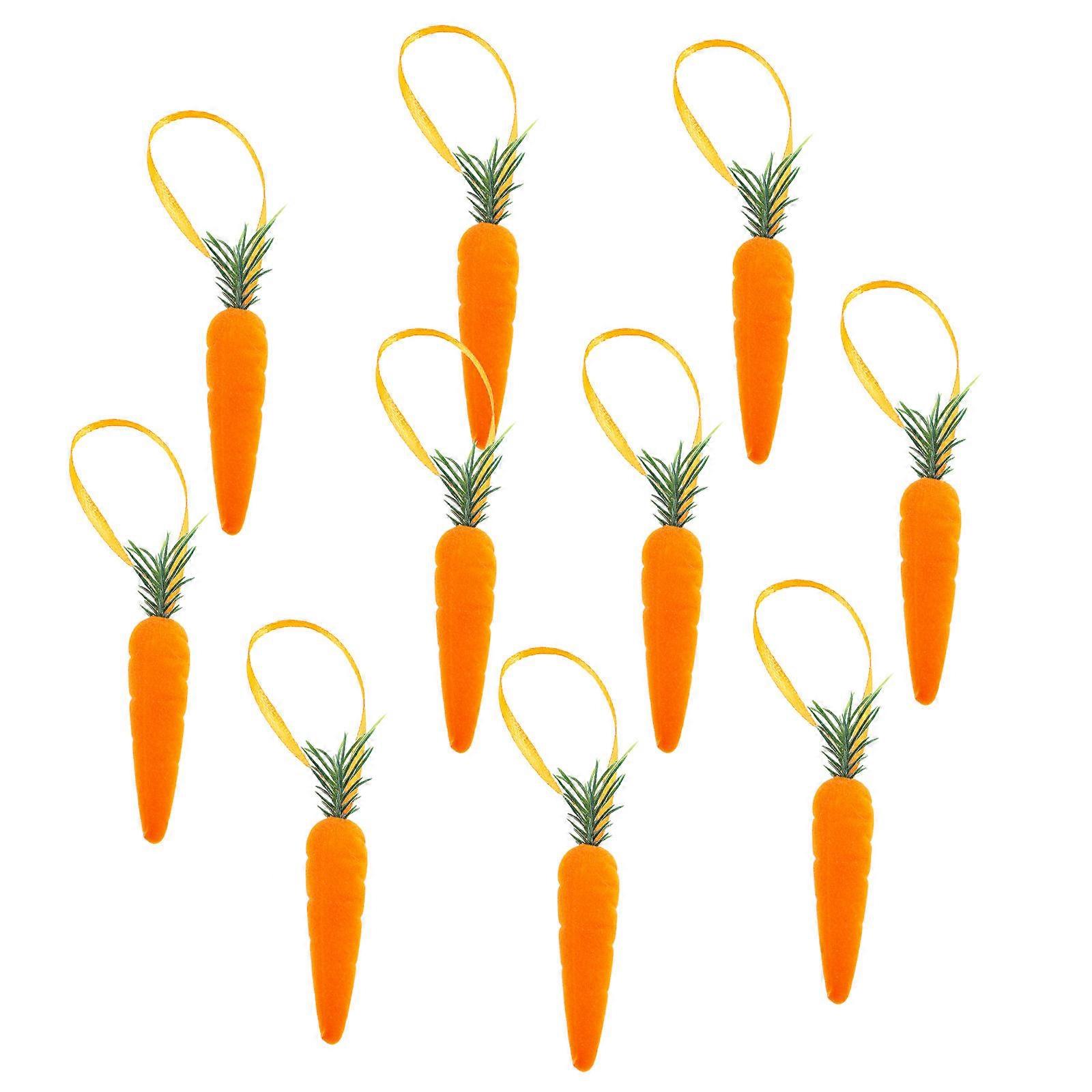 Carrot Hanging Decorations, Impresses Guests at Gatherings, Enhances Holiday Spirit