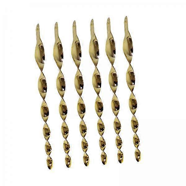 2x6Pcs 12 polegadas Repelente de Pássaros Reflexivo Espiral Scare Rods Acessório de Decoração