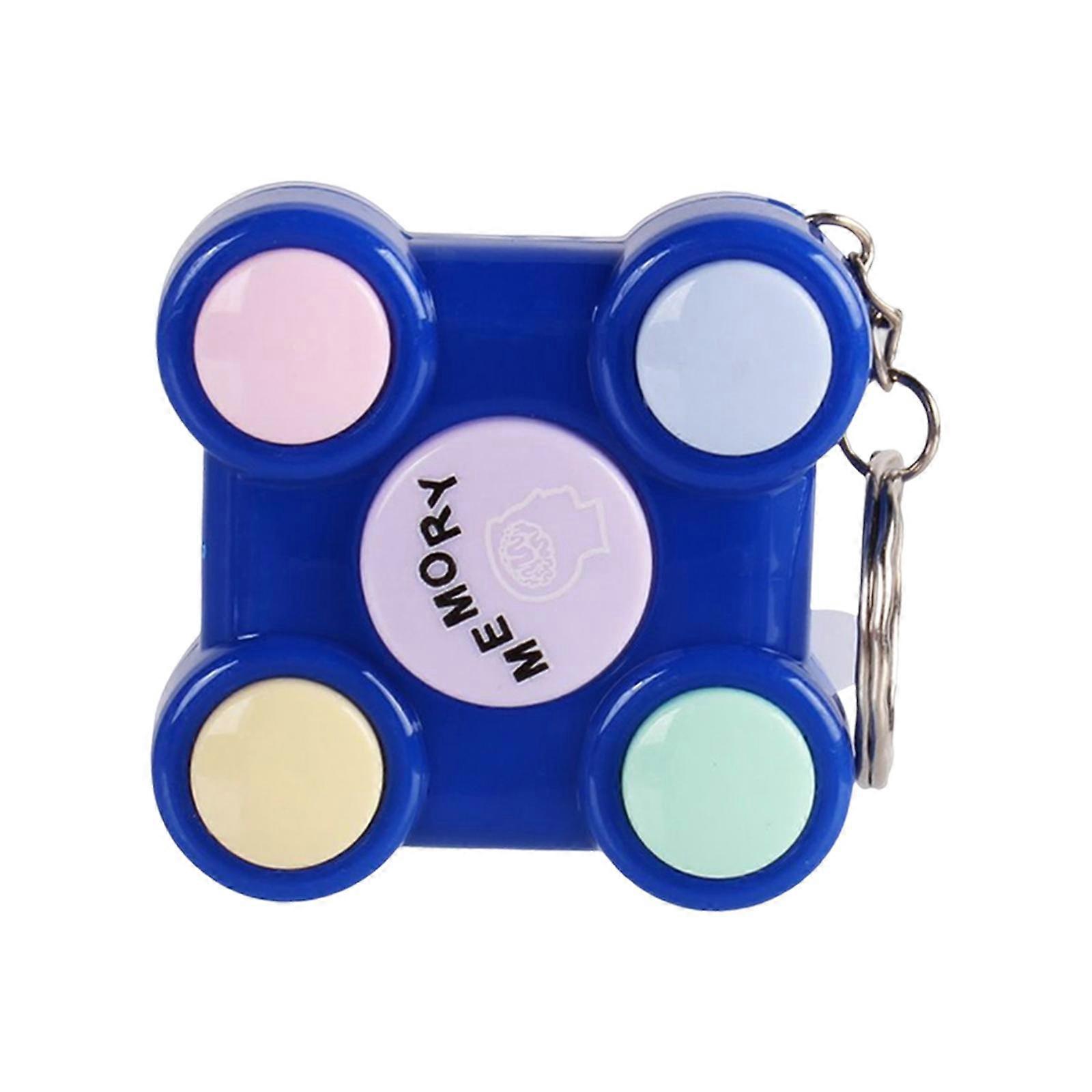 Handheld Memory Game Mini Games Keychains Brain Teaser Game Memory Training