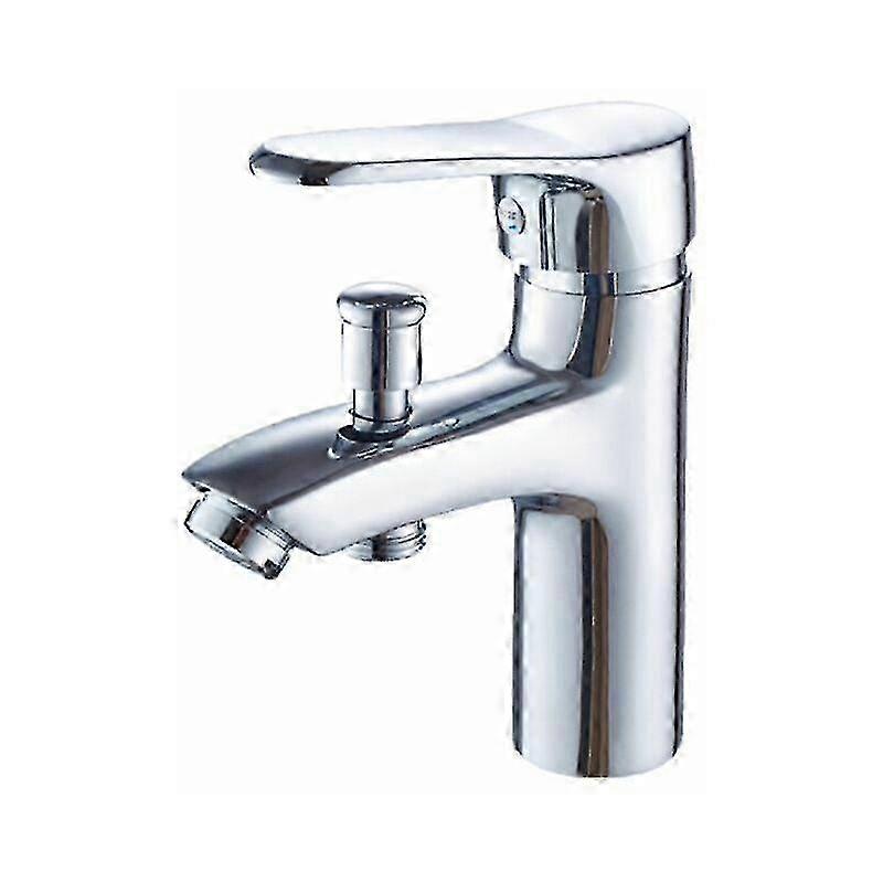 Shower Faucet for Hot and Cold Dual-Use, Single Hole Alloy Faucet Compatible with Certain Brands