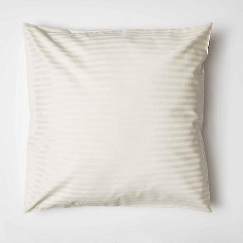 Belledorm 540 Thread Count Satin Stripe Continental Pillowcase