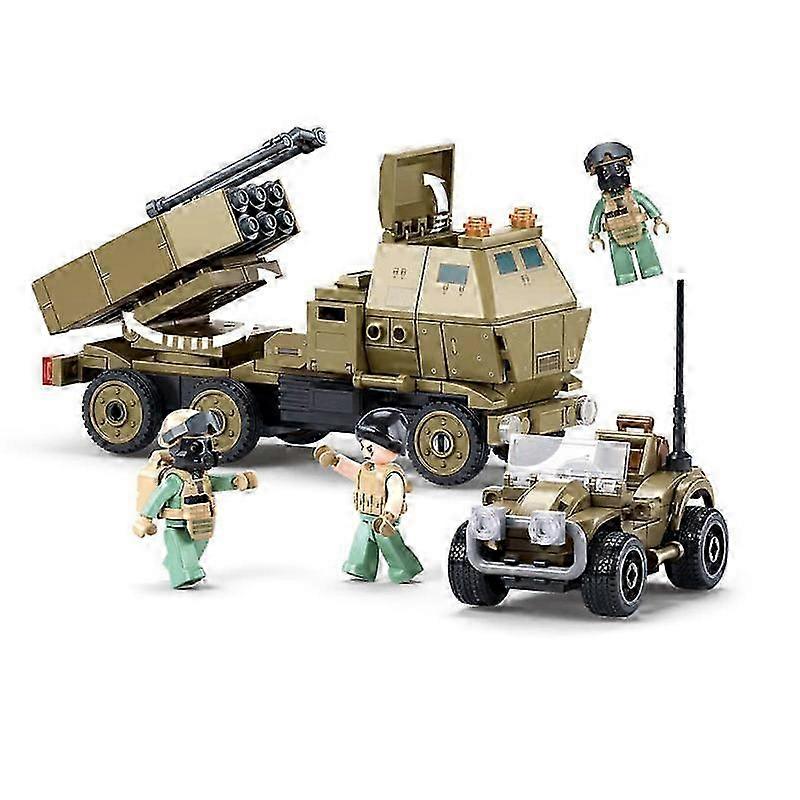 Classic Military High Mobility Artillery Rocket System Building Blocks Toy Bricks for Enthusiasts