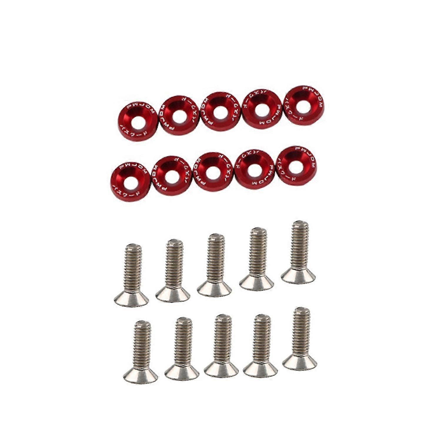 1 Ensemble M6 Rondelle De Boulon Stable En Acier Inoxydable De Couleur Vive Exquis Facile À Installer Fender Rondelle c
