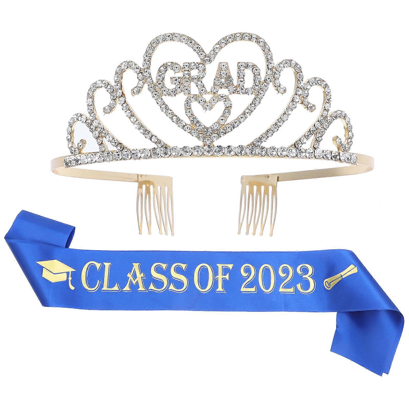 Graduation Sash, Crown Ideal for Capturing Moments, Robust Design