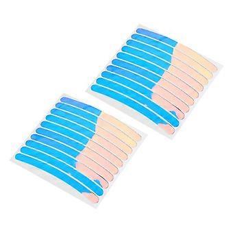 20 pcs bande réfléchissante autocollants universel moyeu de roue de voiture autocollant réfléchissant