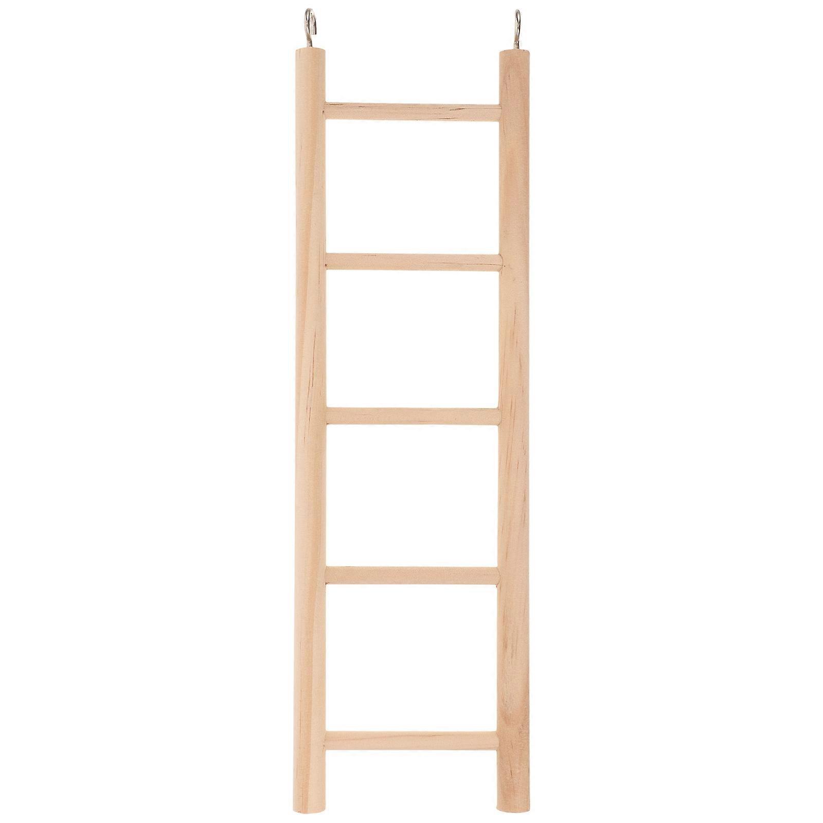 Wooden Climbing Ladder for Parrots, Budgies, Cockatiels & Small Birds – Safe Indoor Perch for Play and Exercise