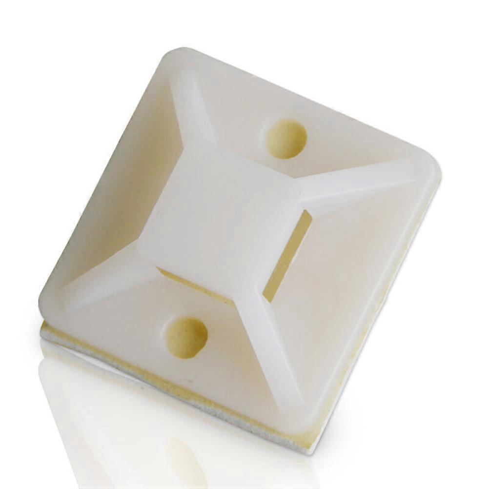 Cable Tie Adhesive Plates, Surface Mount Bases for Streamlined Wire Control