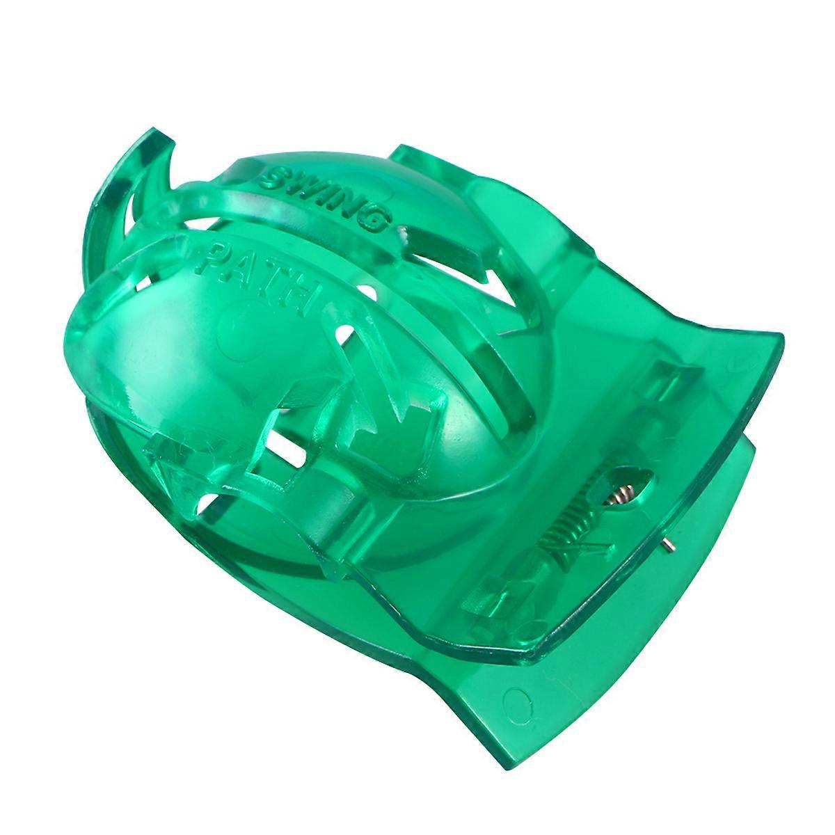 Golfball Marking Template Ball Identification Accessory Plastic Green Diameter 1.7 Inch Depth 1 Inch 1Set