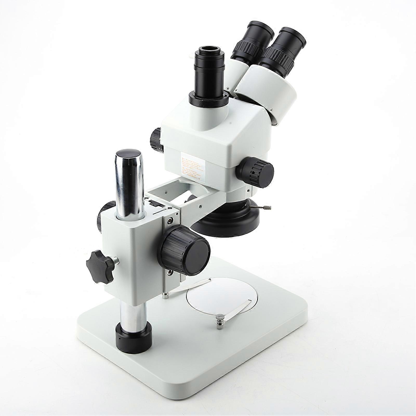 Trinocular Stereo Zoom Microscope WF10X/20mm with LED Light