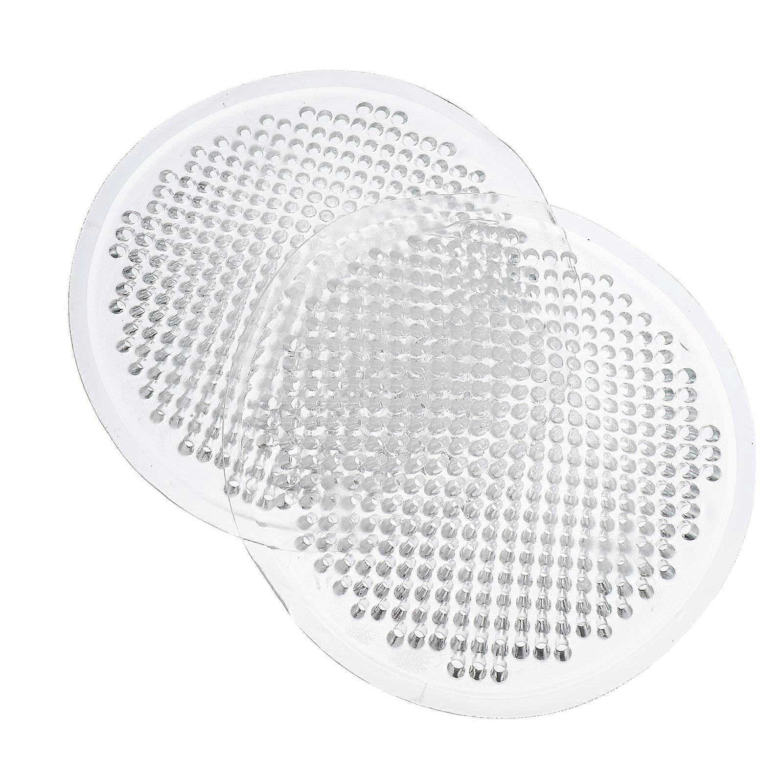 Padding For Bras Inserts White Silicone Breast Support for Ladies T-Shirt 13.00X13.00X1.00CM