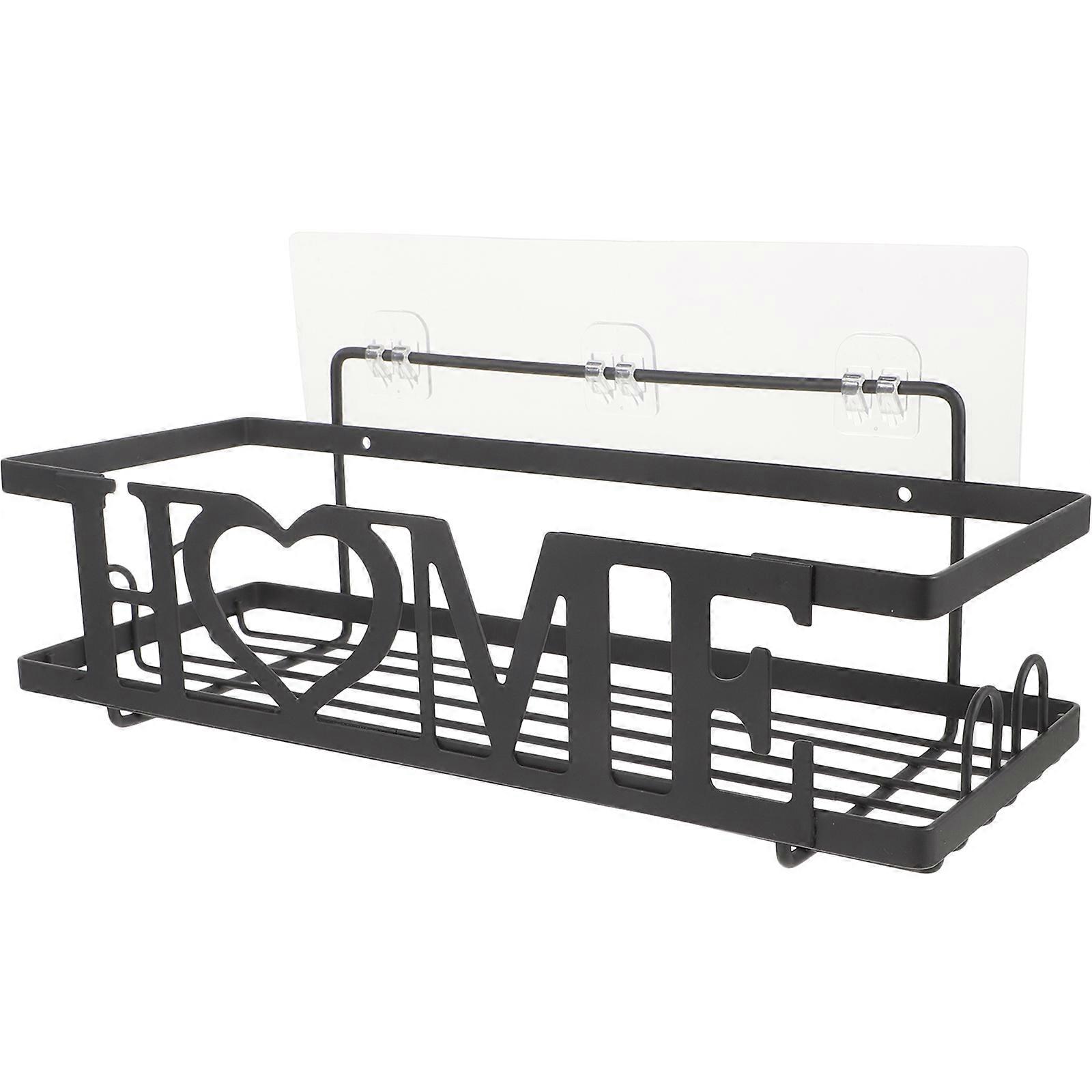 Towel Rack Bathroom Organizer Wall Mountable Keep Dry Kitchen Use 1Pcs