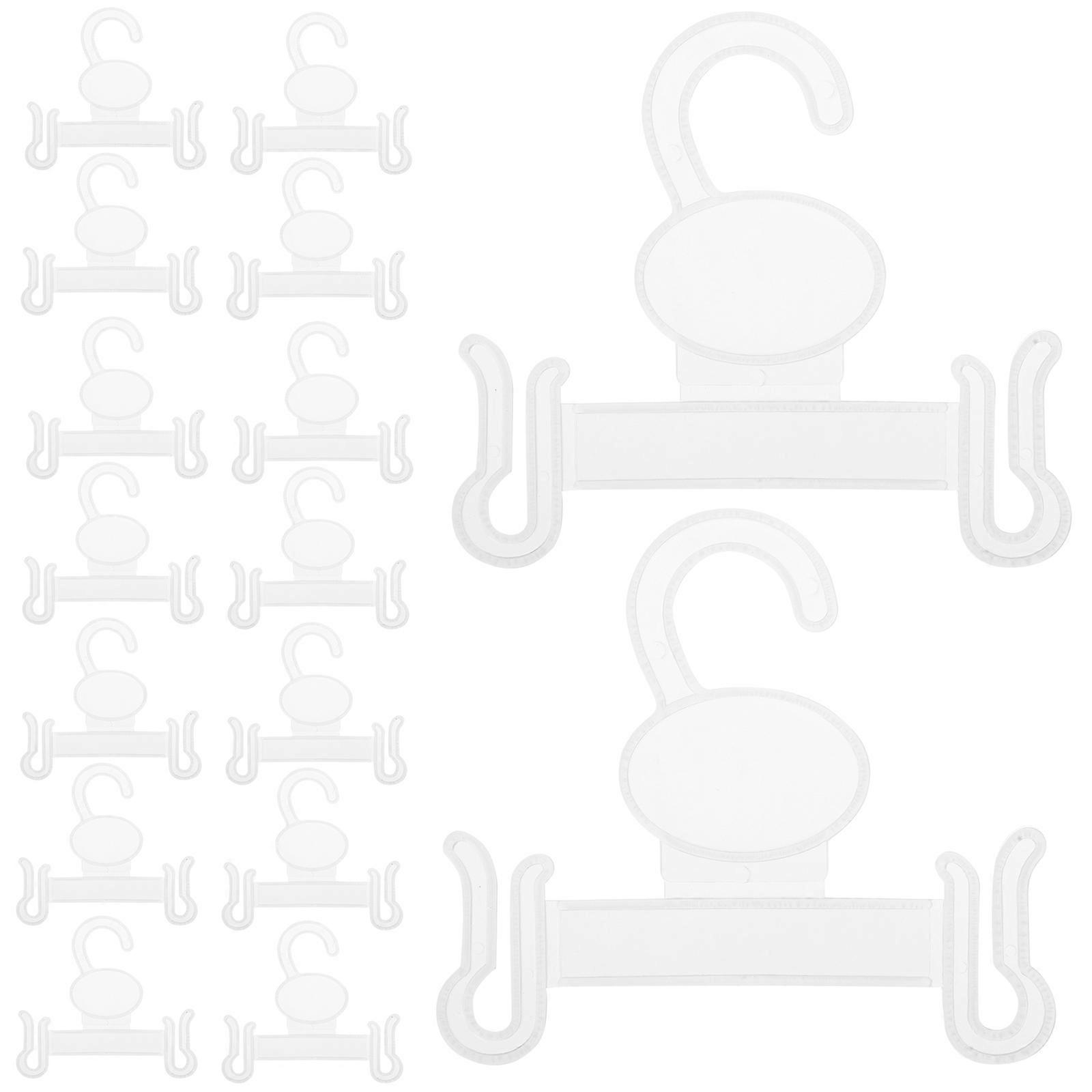 Plastic Shoe Display Hangers 100pcs Versatile Hooks for Sandals, Flip Flops & Stylish Retail Shoe Organization Solution