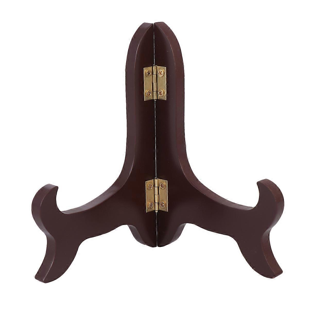 Platter Stands for Display Simple Design Tea Cake Stand Wood Material 13x8.5x2 Cm for Shop Display 1Set