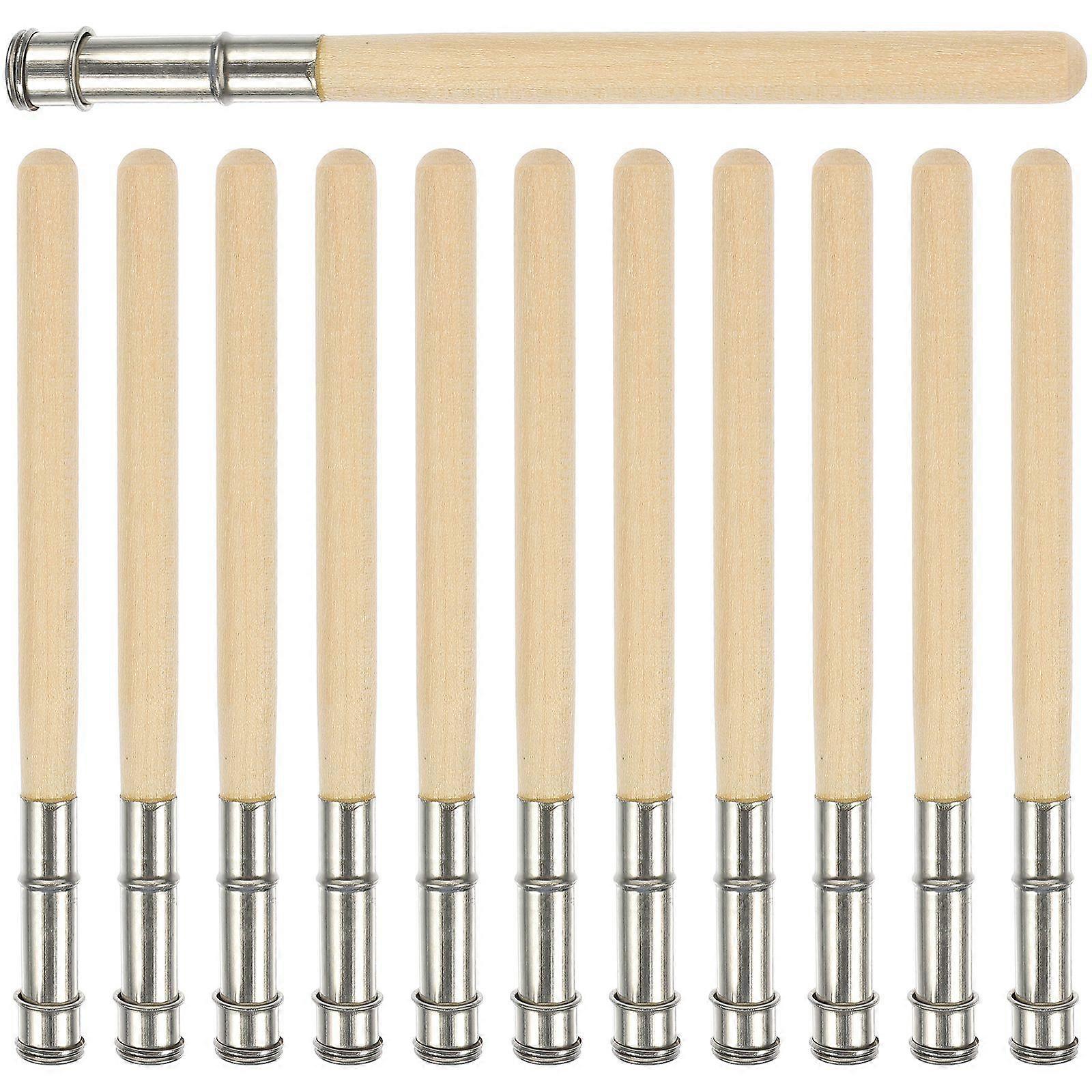 12kpl piirustuskynän pidennyslaitteet taiteelliset lyijykynäpidikkeet kannettavat lyijykynän jatkeet luonnoskynän pidikkeet