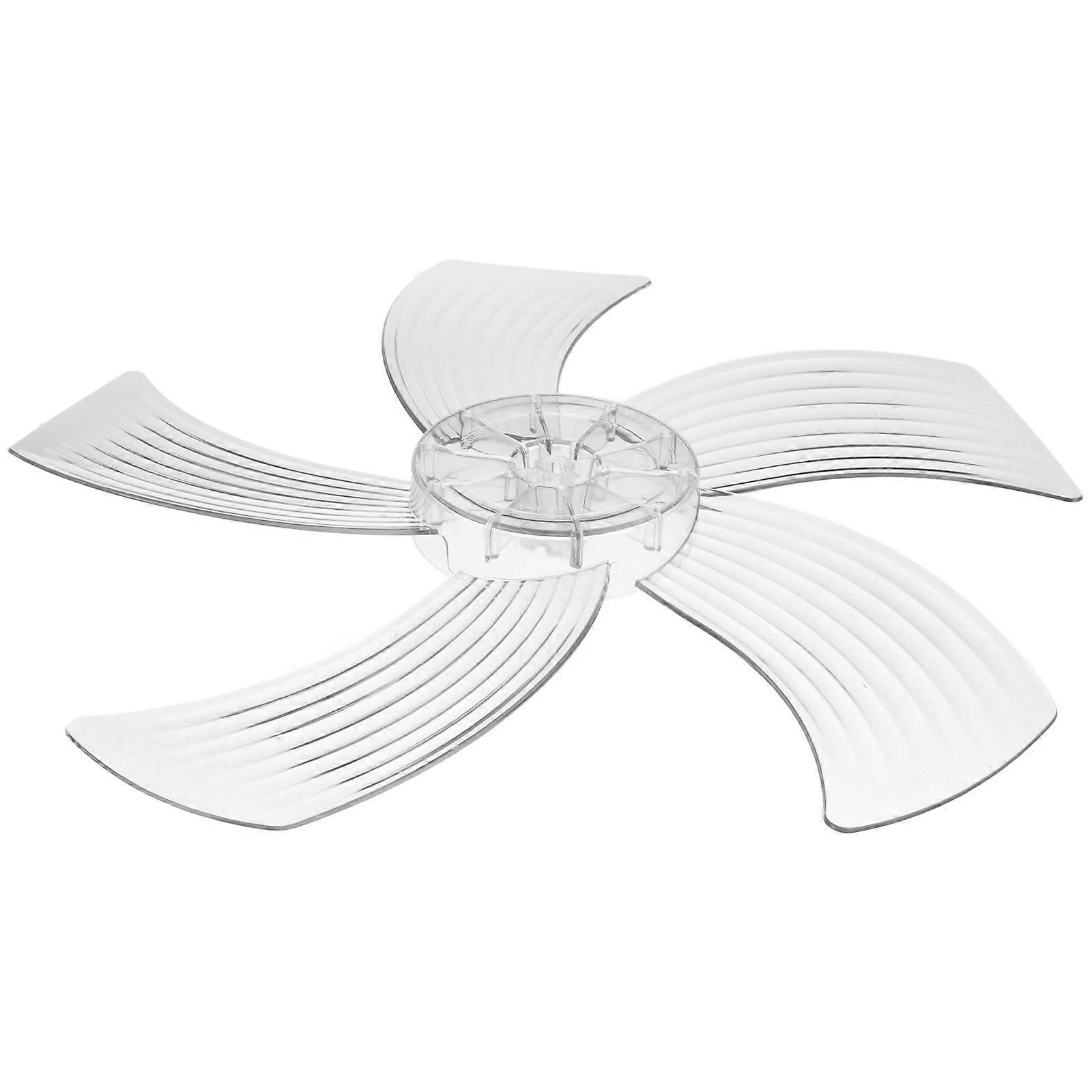 Electric Household Fan Supply Plastic Fan Replacement Home Use 13.8×13.8×1.0in Wind Supply 1Pcs