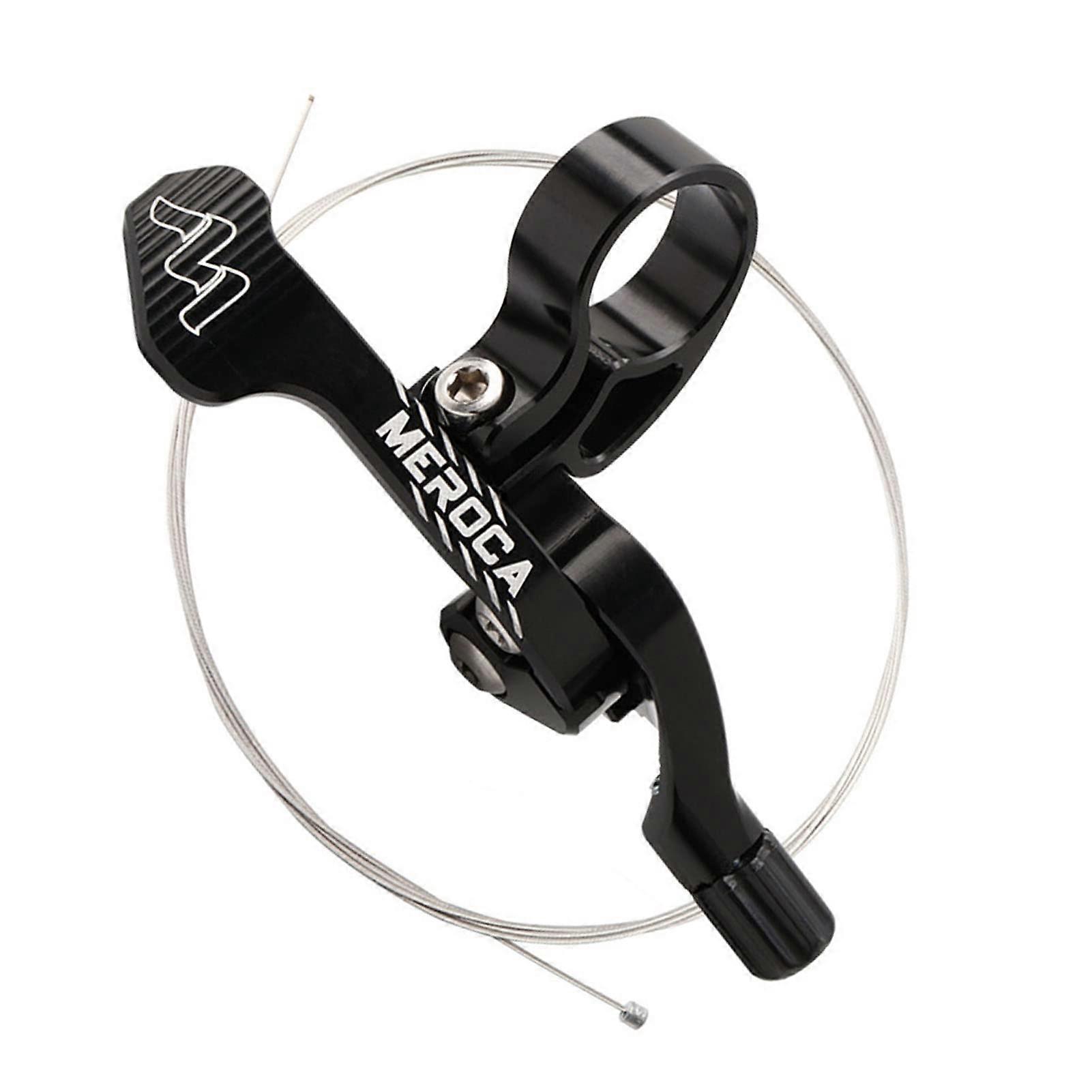 Controller for springloaded seat post, telescopic seat post, dropper, antislip damper alloy, bicycle accessories, controller adapter all black