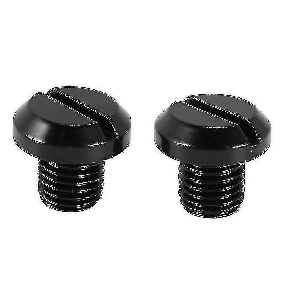 M10 X1.25 سبائك مرآة فراغ المقابس ، 2PCS هول المقابس ل Grom Msx125 ، Fz07 / FZ1 ، Z800