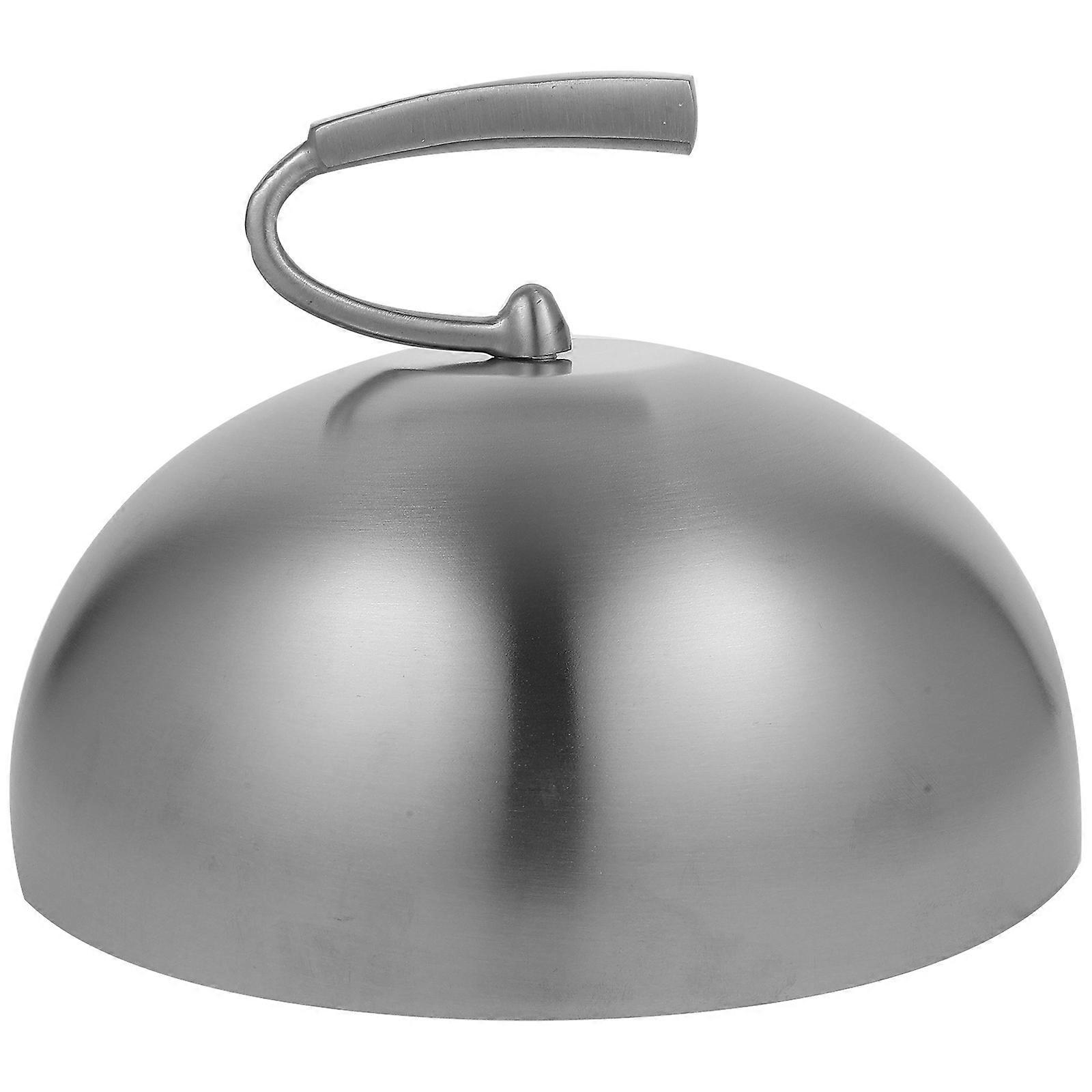 Table Dish Cover Stainless Steel Steak Cover Home Users Maintain Food Temperature and Humidity 20.00X20.00X14.00cm 1Pack