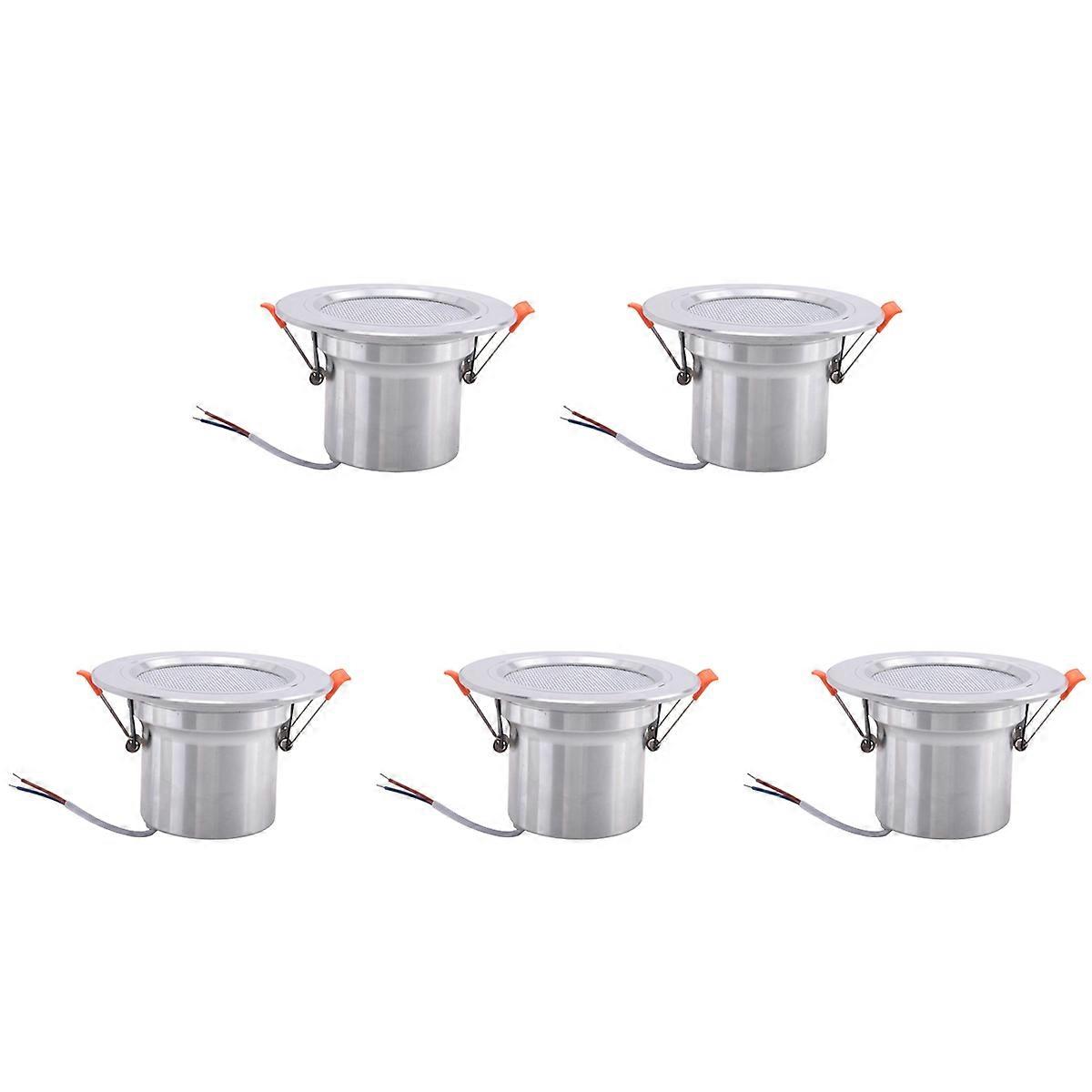 8Ohm 10W Bath Ceiling Speaker Background Music System Moisture-Proof