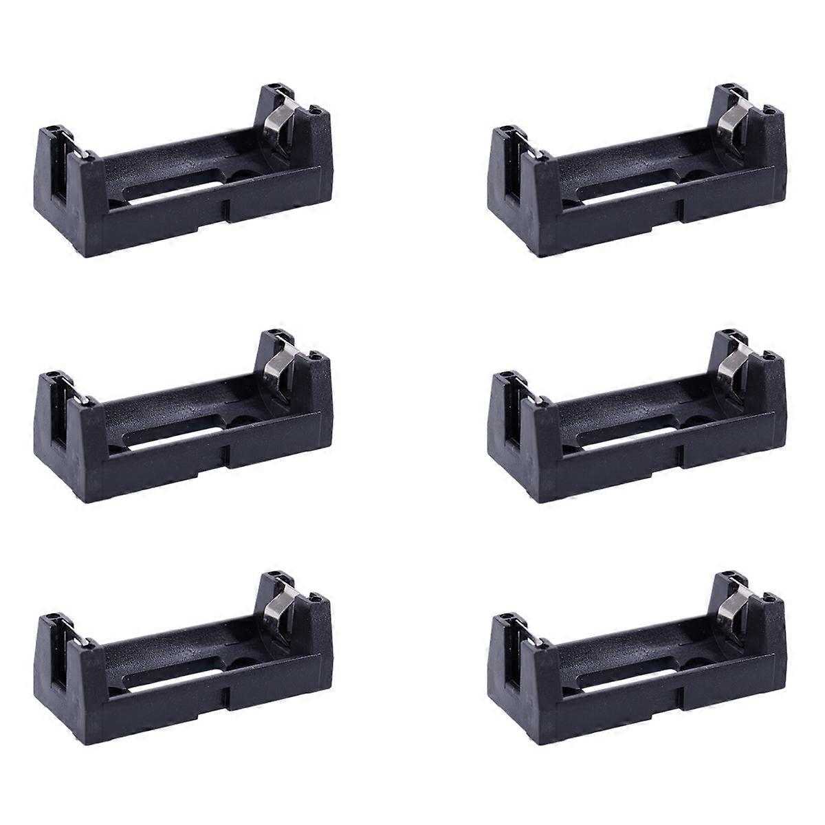 Plastic Shell 3V CR123A Button Cell Battery Sockets Holder Case Black