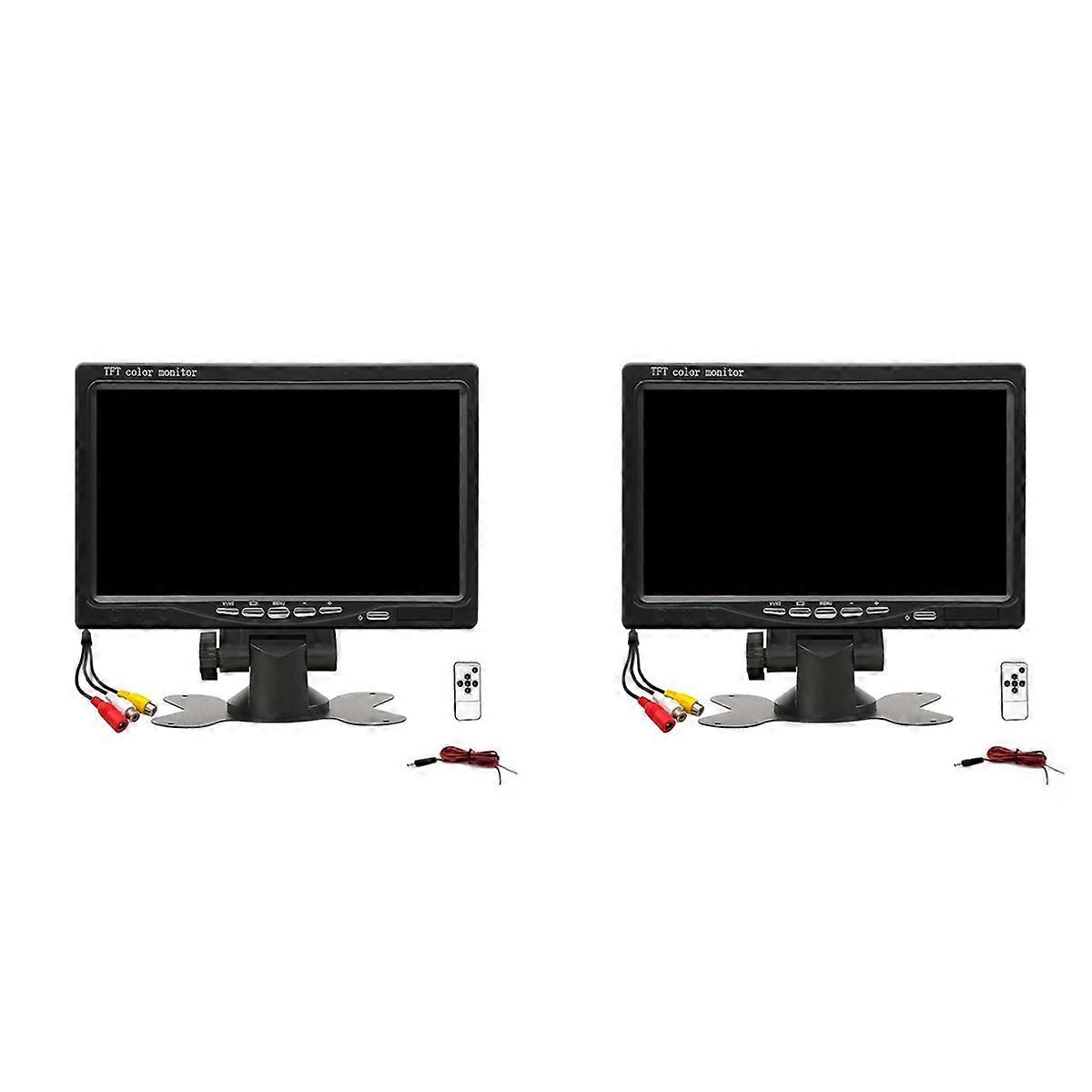 12V-36V 7inch Car Monitor 16:9 800x480 LCD Rearview Monitor