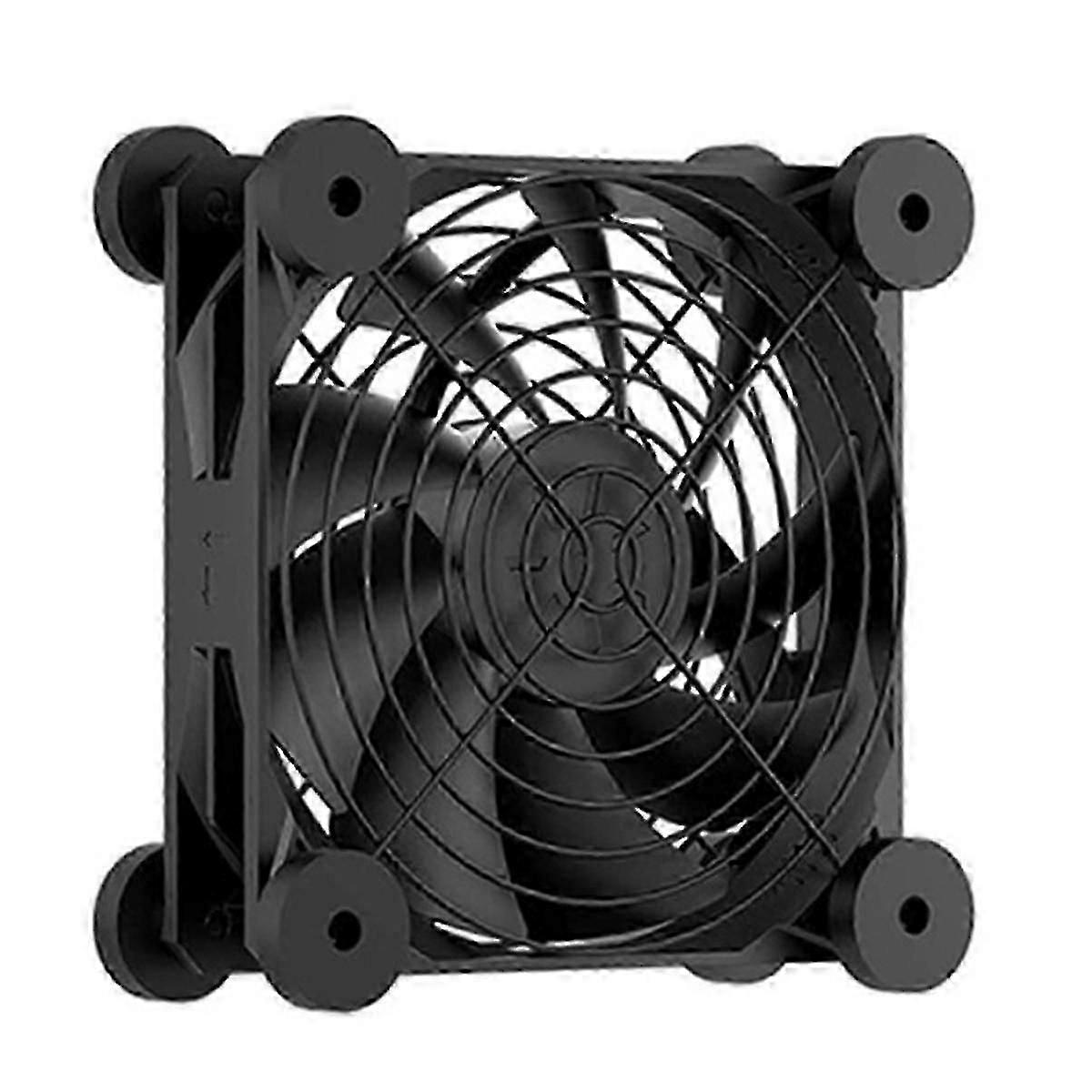 Computer Pc Case Fan Usb Powered 5v Silent Chassis Cooler For Router Cooling Screws Protective Net