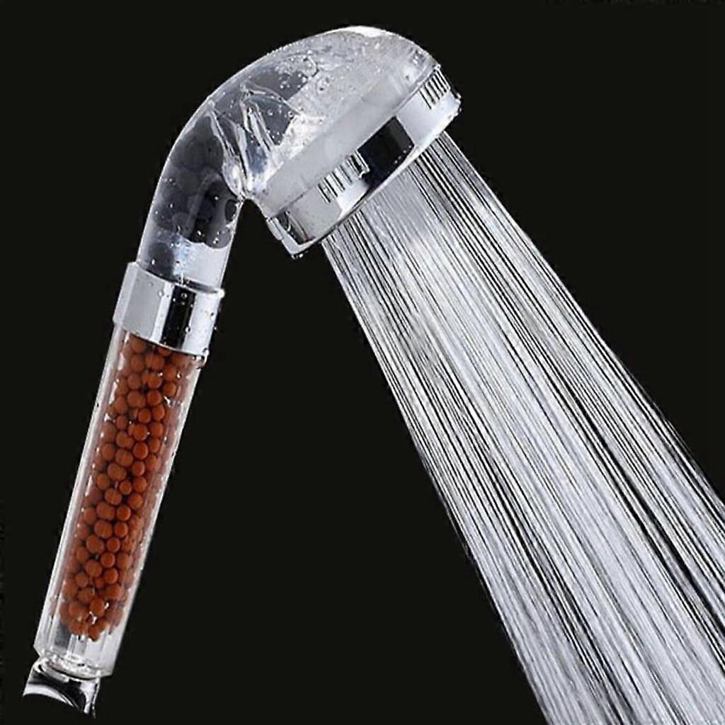 Hand Shower with Eco-Ion Filter, 3 Jet Types, Water-Saving Booster