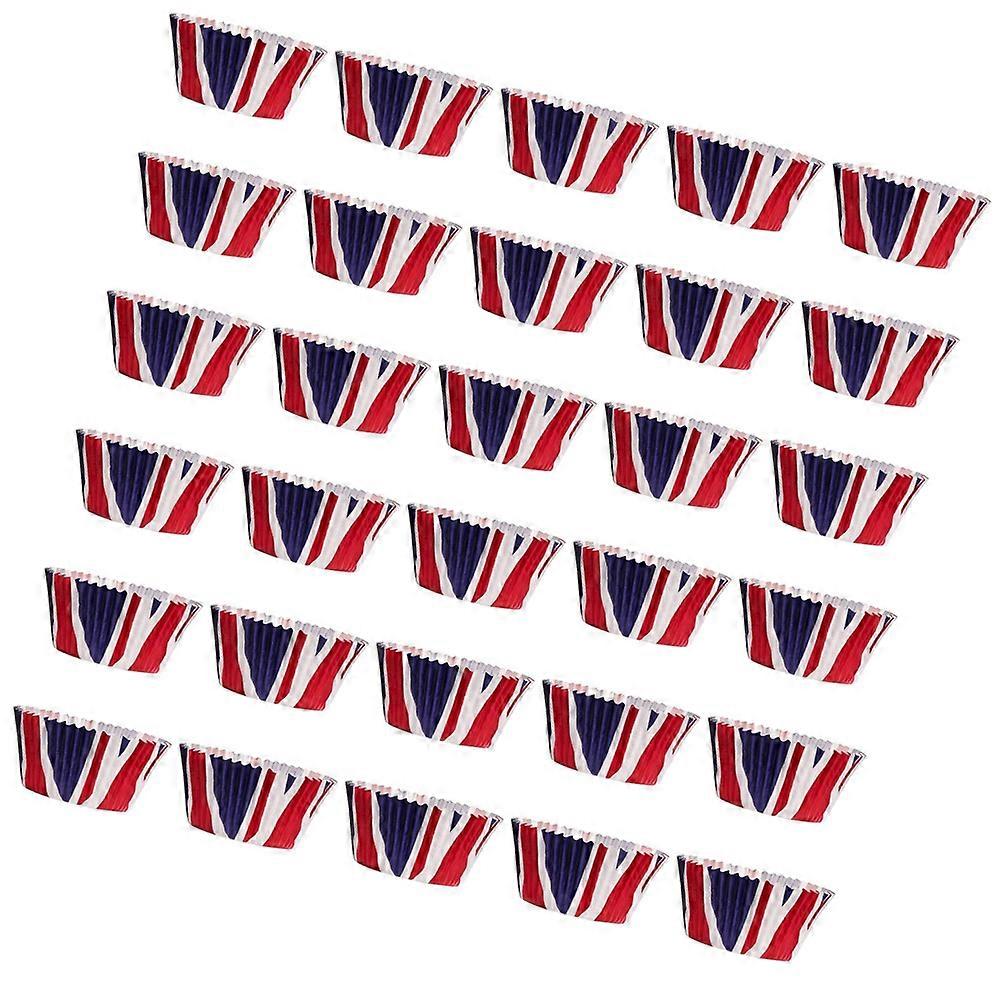 Here's a polished and professional product description for your **200pcs Union Jack Party Cupcake Liners**:
### **200pcs Union Jack Party Cupcake