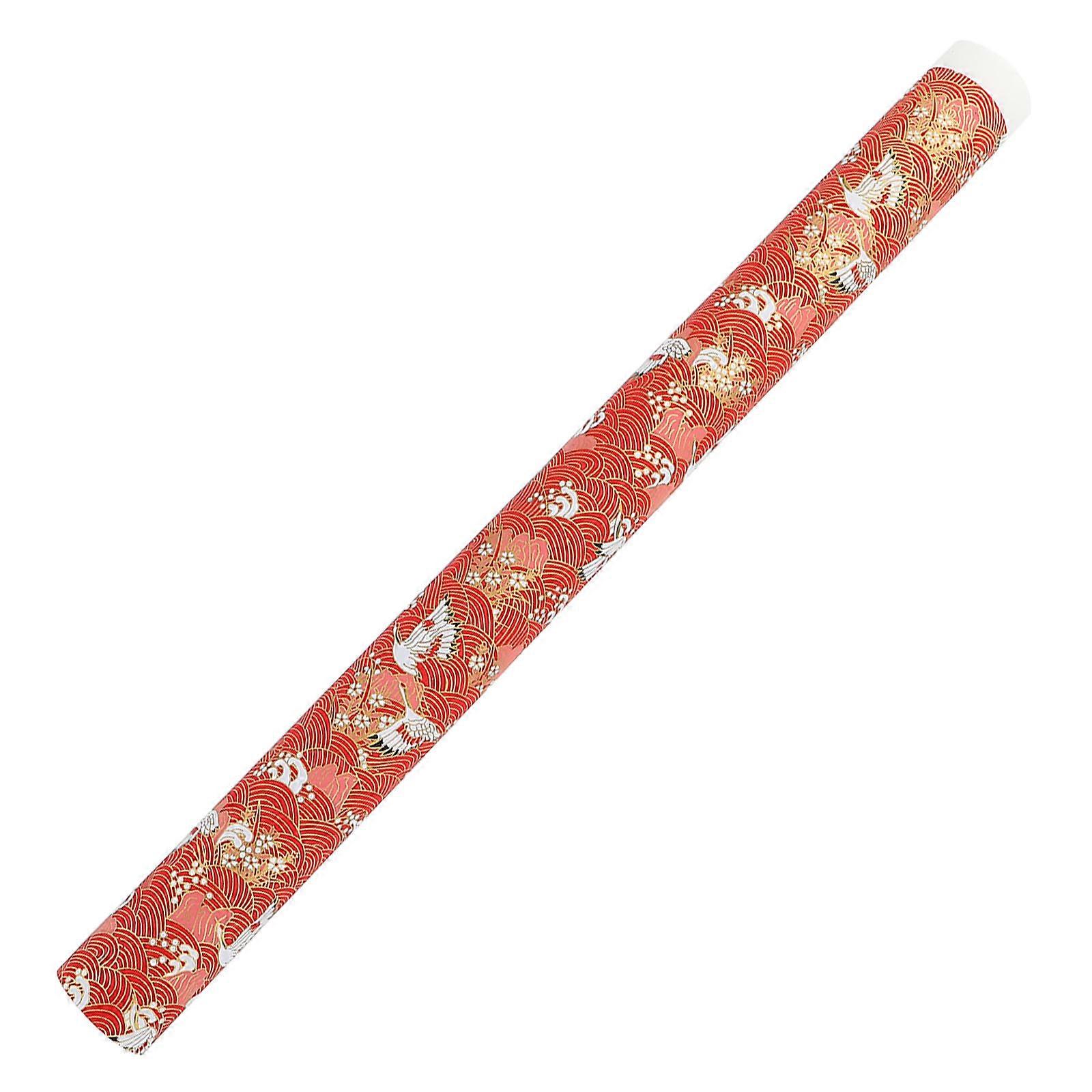 Present Wrapping Paper Classic For present Packing Diy Crafts Size 61x45cm Red 1 Sheet