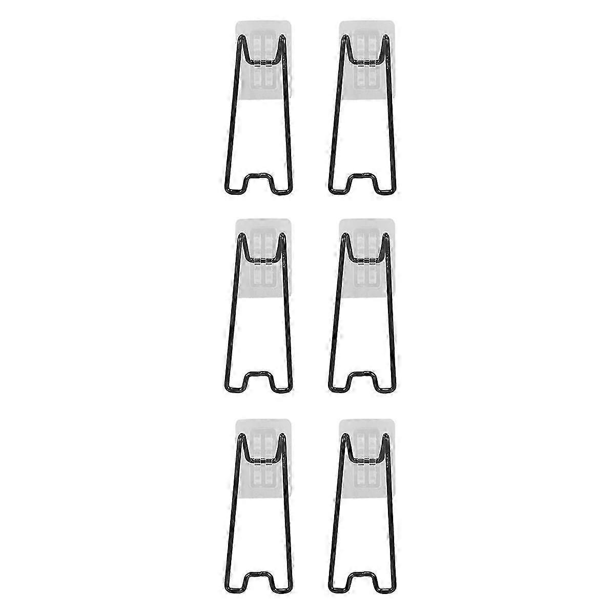 6Pcs Picture Frame Bracket, 5.12x2.17 Inch Easel Stand Back Support