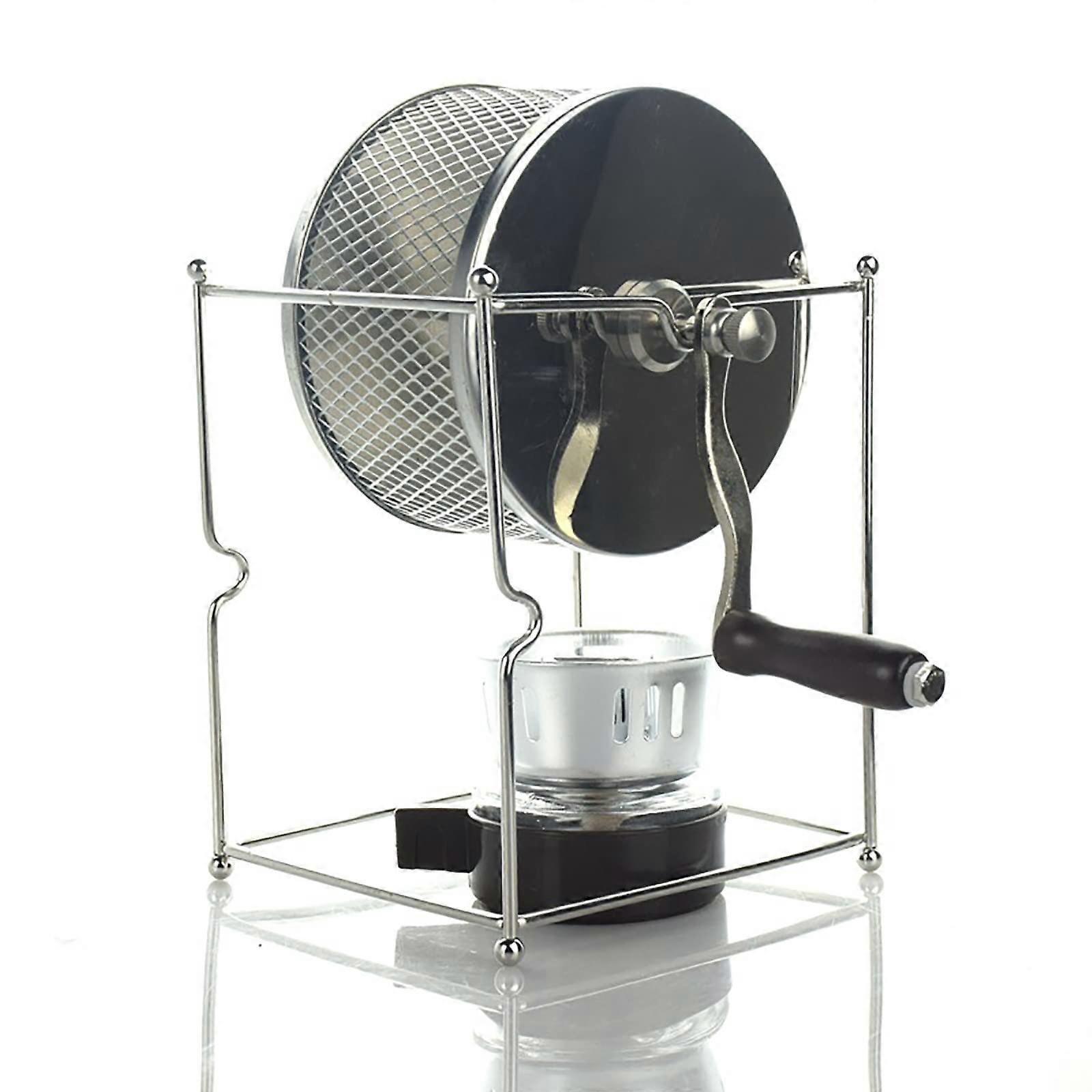 Drum Coffee Roasting Machine, Manual Drum Roaster With Handle, Stainless Steel Home Coffee Roaster, Easy Manual Control