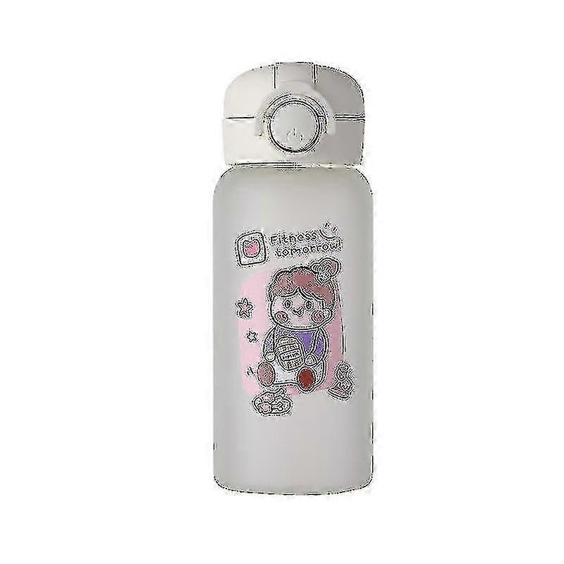 Fashion Water Cup With Simple, Fresh And Creative Design - 320ml