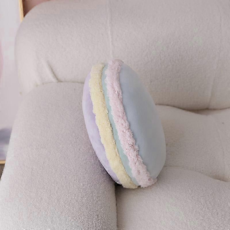 Plush Back Cushion Micro Bead Throw Pillow Cover Round Seat Cushion Home Decorative Pillow