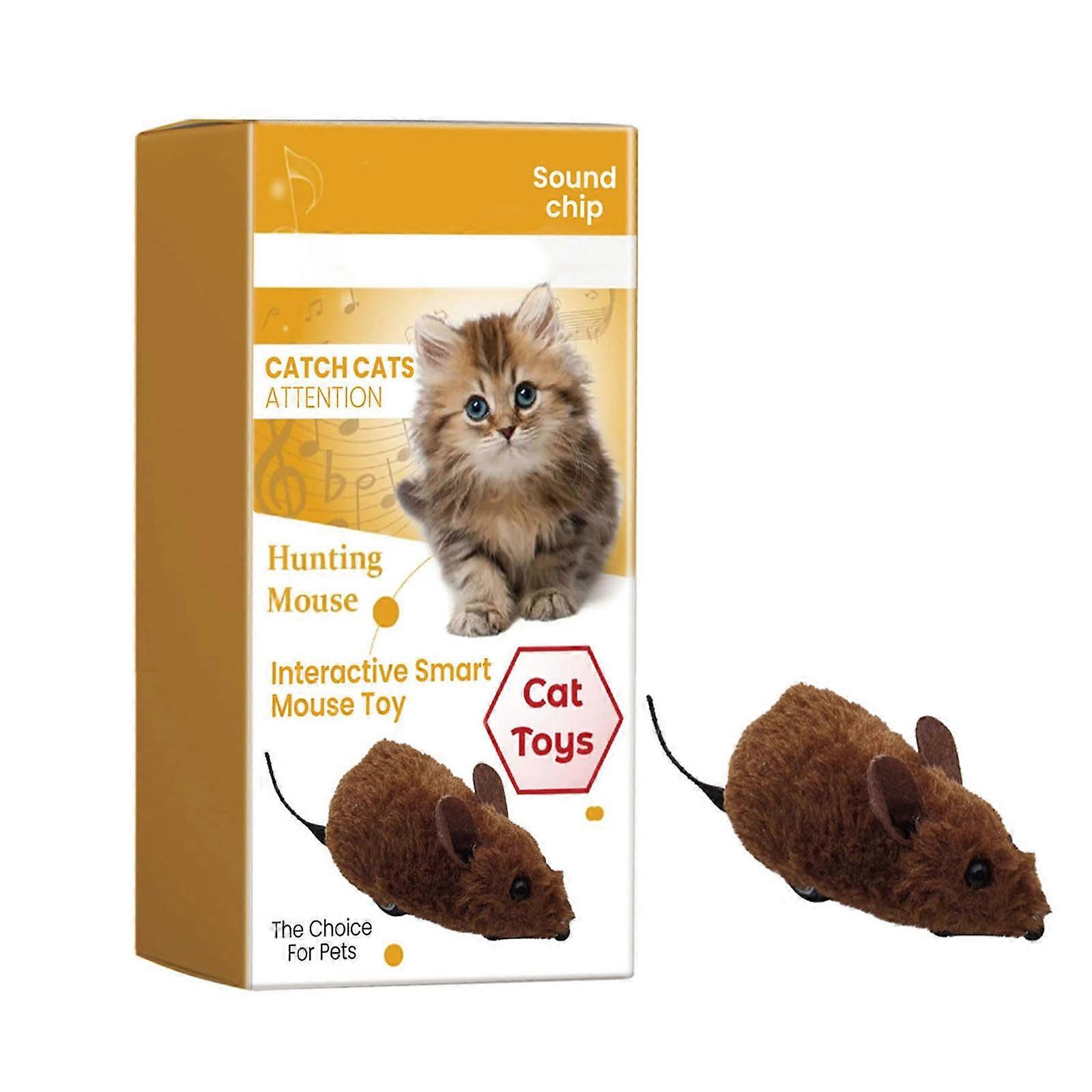 Realistic mouse toy for indoor use, cat scratcher, squeaky sound, cat toy for pulling and retracting, realistic mouse shape, indoor toy, 1 piece.
