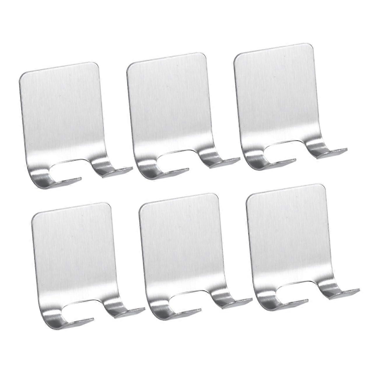 Razor Holder Metal S Hooks Shower Robe Hooks Wooden Toothbrush Holder