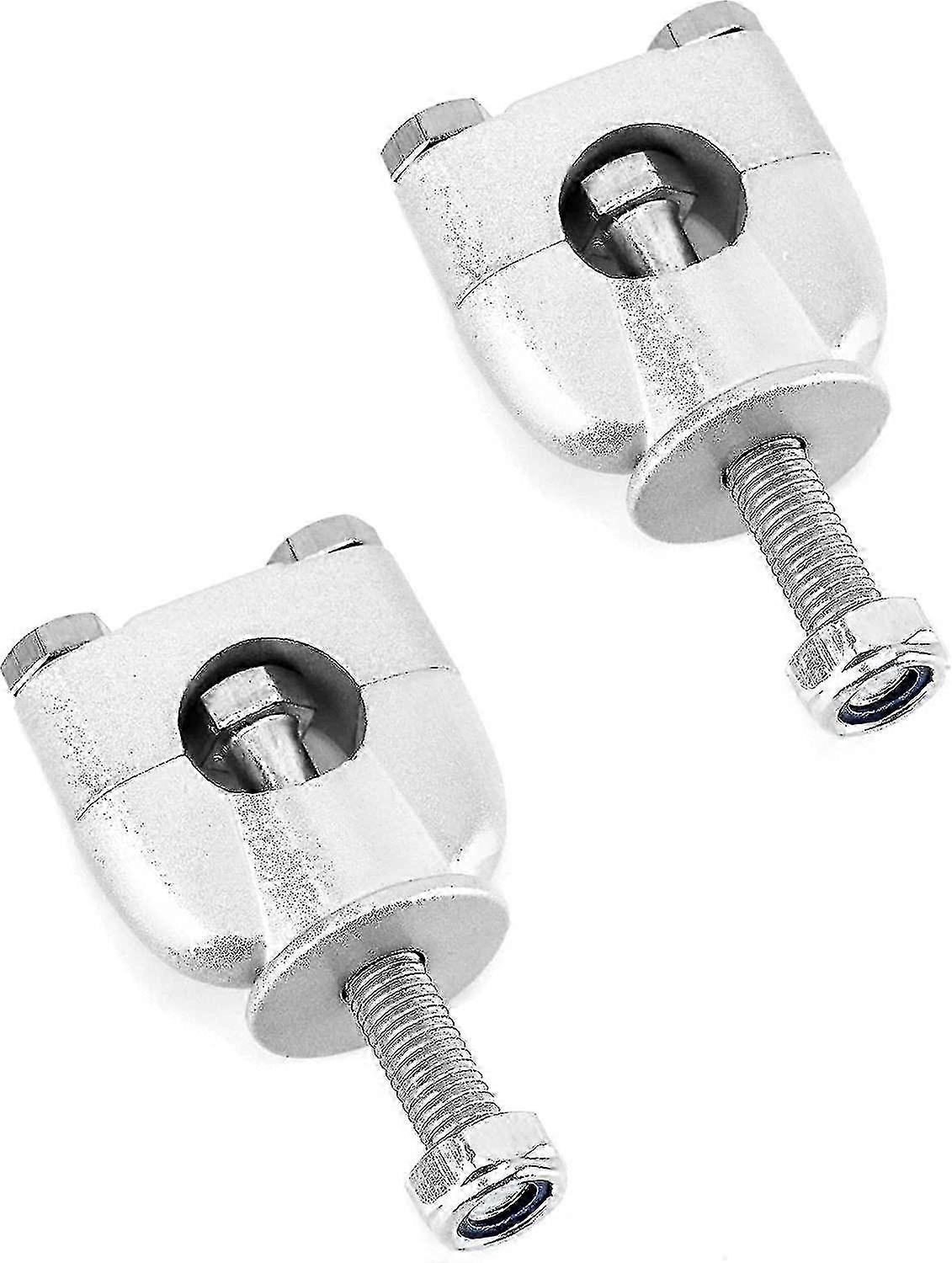 Universal Metal Handlebar Risers for Dirt Bikes - 1 Set (2 Pieces)