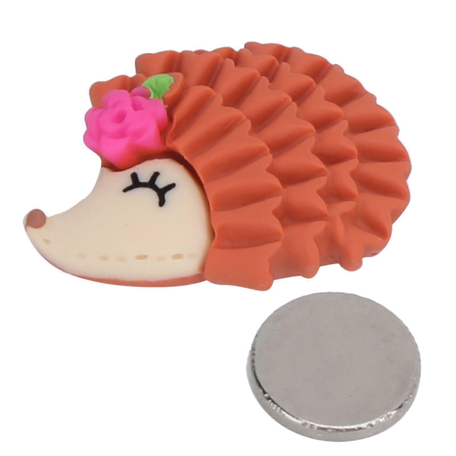 2025 Latest Model  Hedgehog Magnet Fixator Cute Pattern Rhinestone Painting