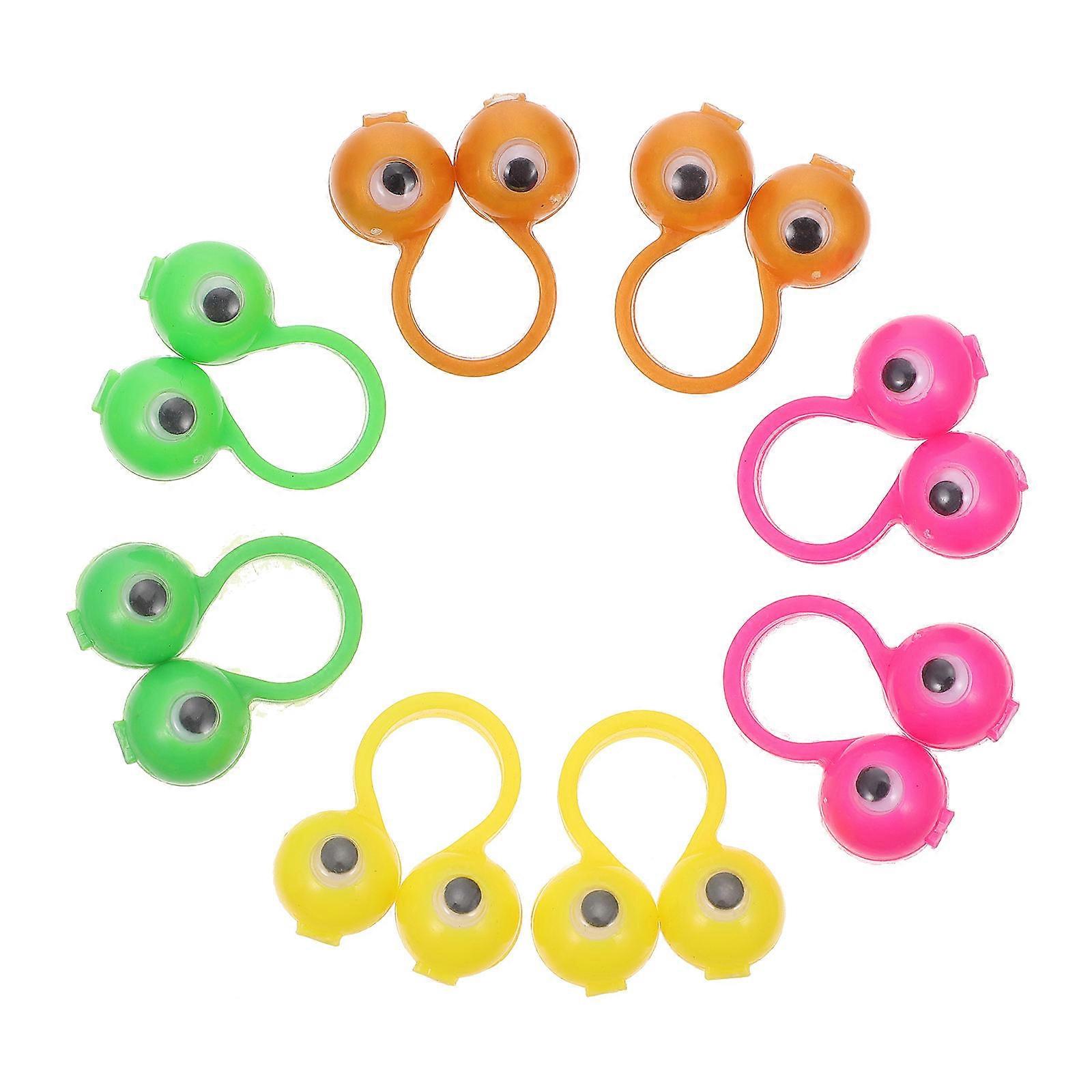 50pcs Big Eyes Finger Puppets – Educational, Interactive Learning & Fun Playtime – Safe & Lightweight Toy for Kids
