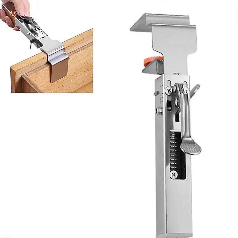 Adjustable drawer mounting clamp, onetouch, detachable, sturdy stabilizer