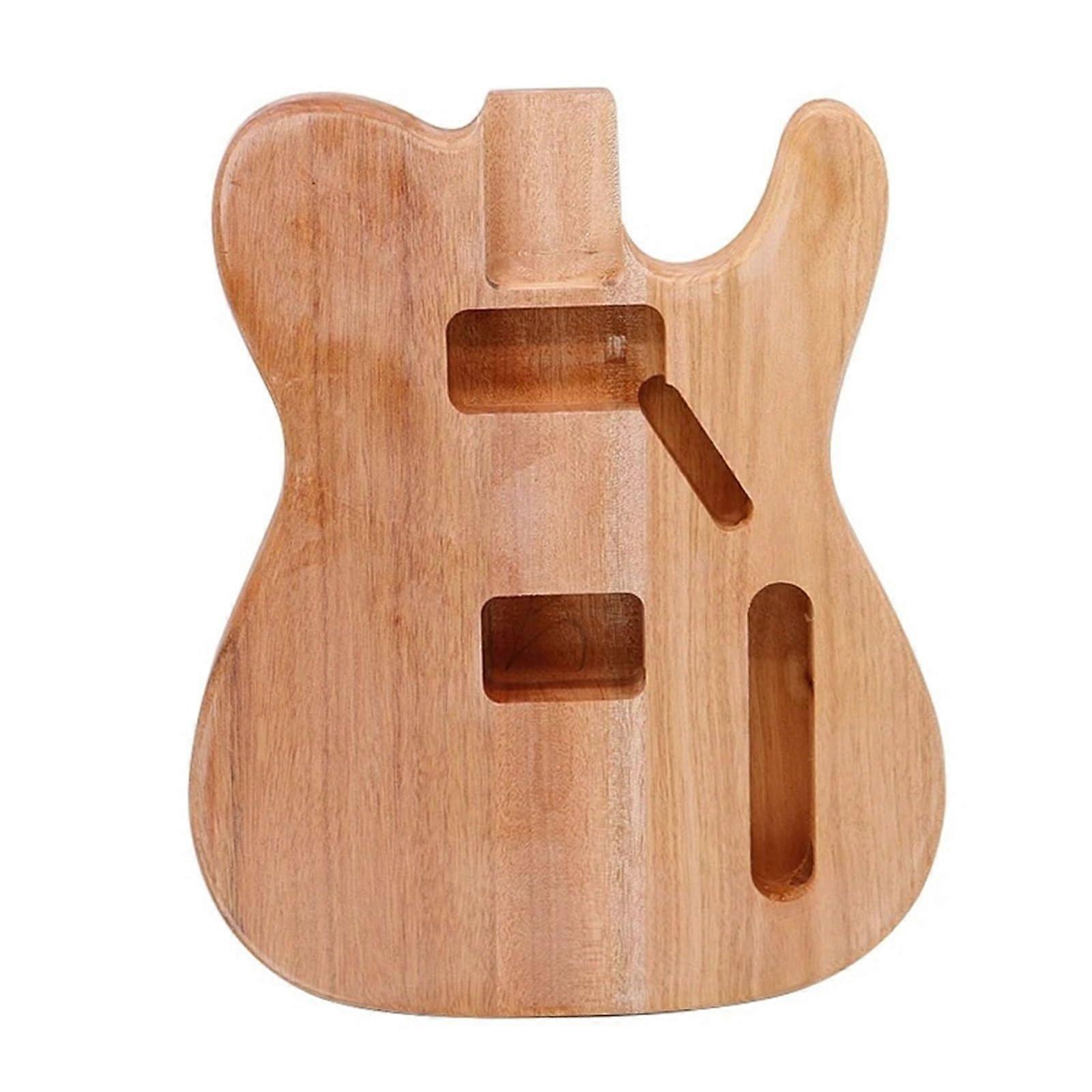 Professional Electric Guitar Body Okoume Wood DIY Modification Kit - Compatible with Various Models, Customizable Size and Style