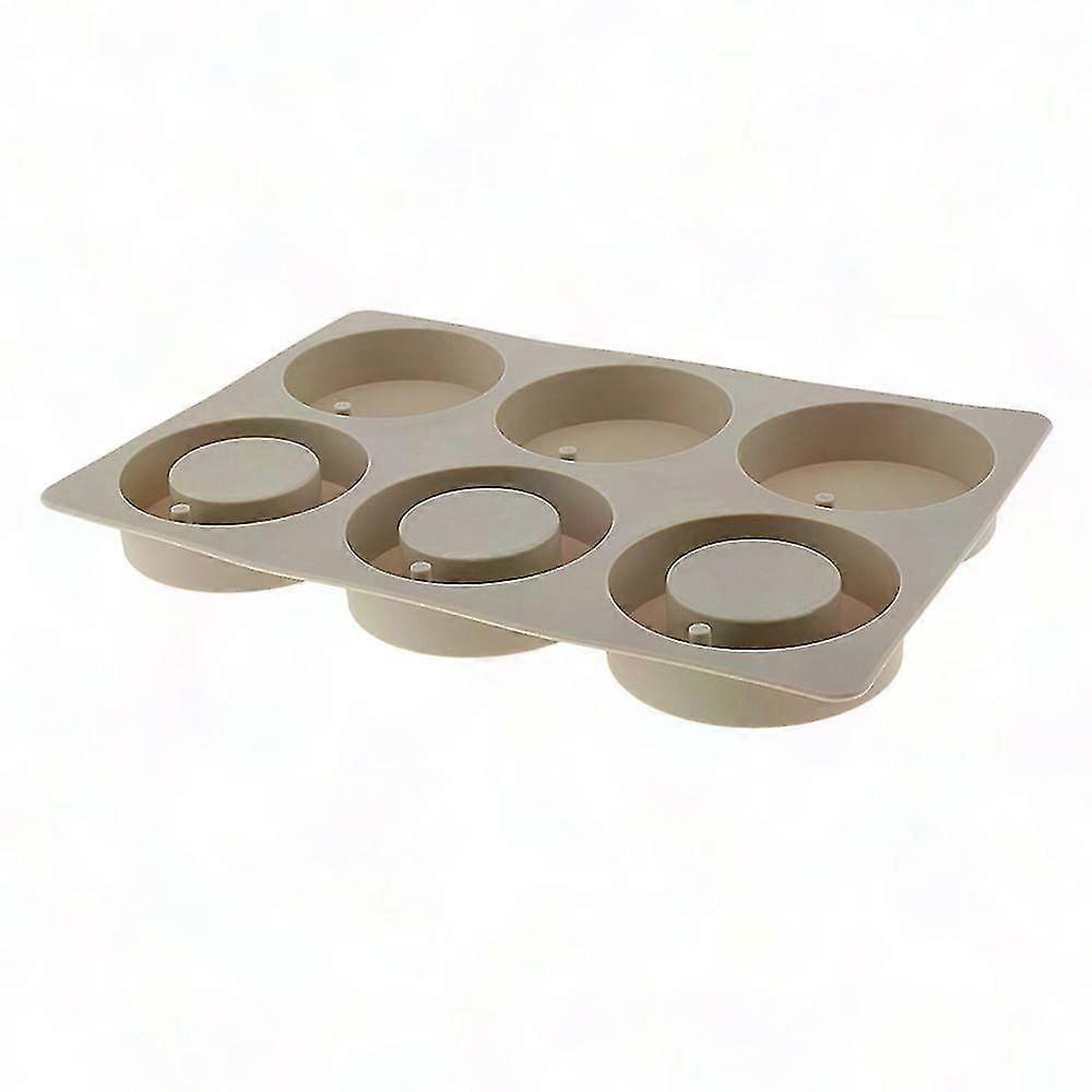 6 Cavity Silicone Aromatic Wax Tablet Mold