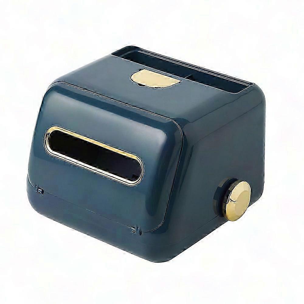 Multifunctional Vanity Countertop Organizer for Standard Rectangular Tissues Box Holder