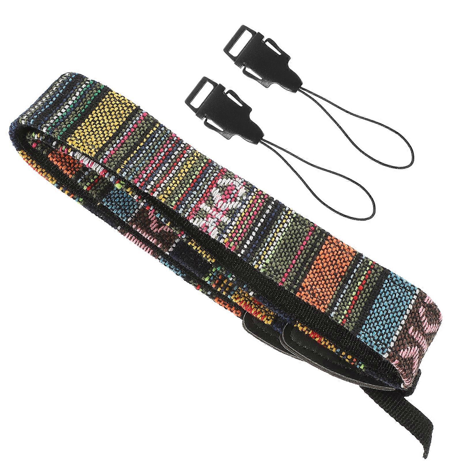 Adjustable Comfortable Scarf Style Camera Sling Strap with Easy Detach Design, Durable Material for Outdoor DSLR Use, Theft Prevention while Shooting