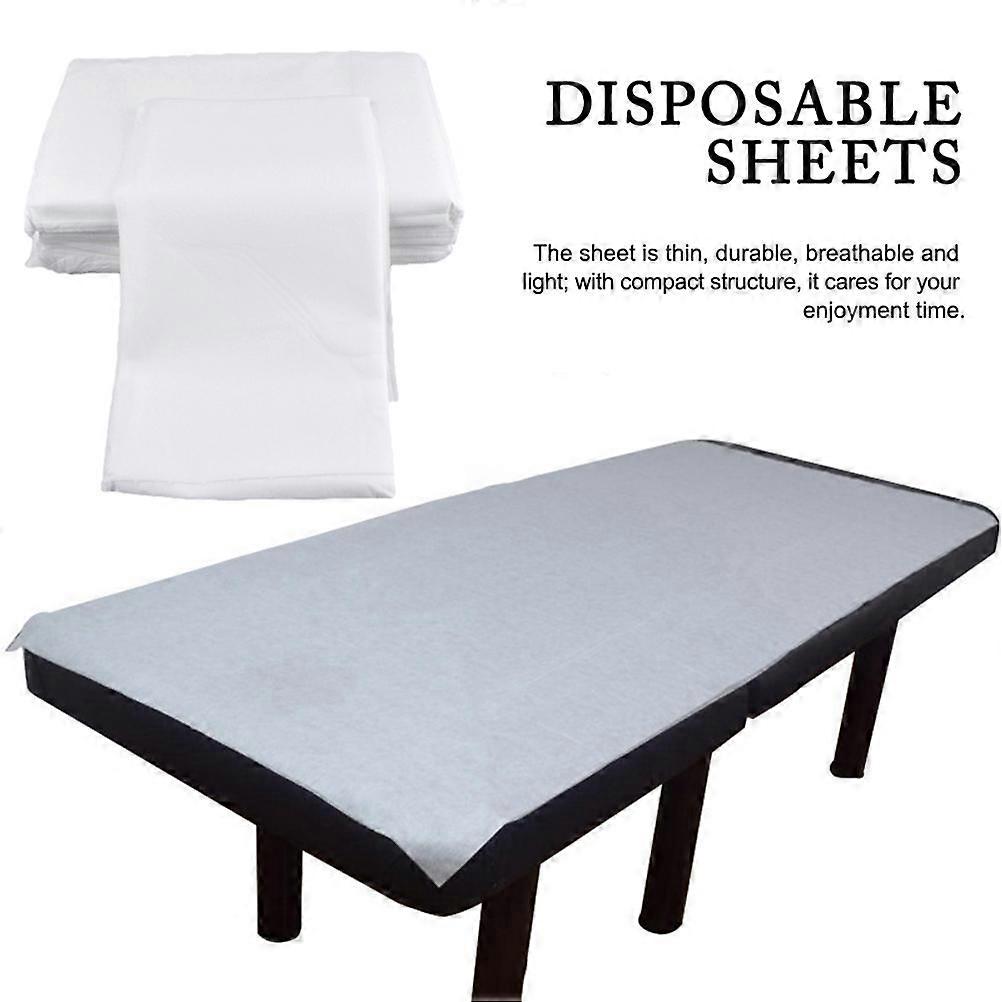 100Pcs 180x80cm Spa Bed Sheets Disposable Massage Table Sheet Waterproof Bed Covers