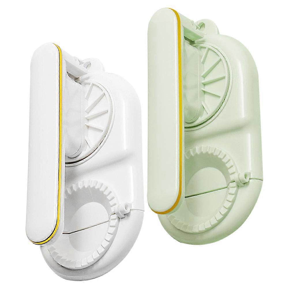 Kitchen Dumpling Making Tool Beginners Round Handle PP Material 2Pcs